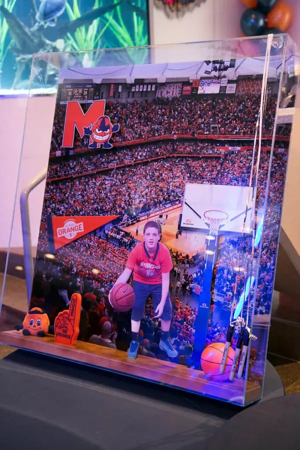 Syracuse Themed Shadow Box