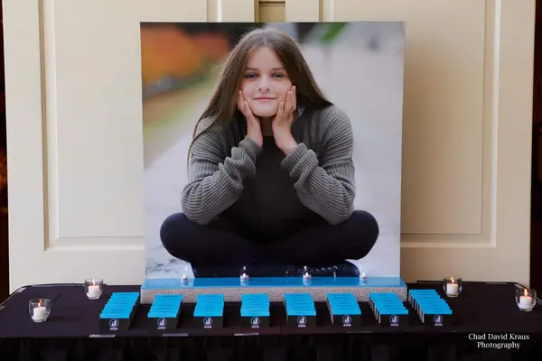 Bat Mitzvah Seating Card Display