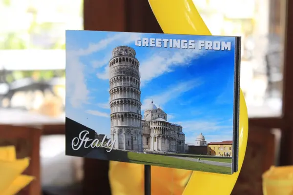 Travel Postcard Table Sign