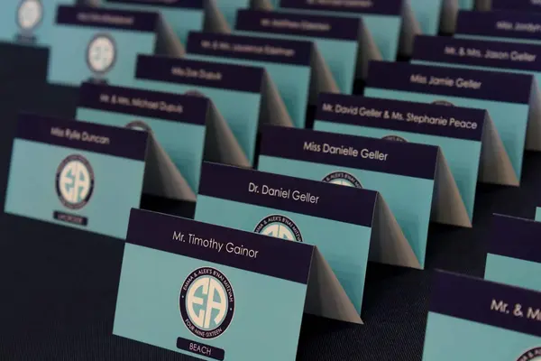 Bnai Mitzvah Place Cards