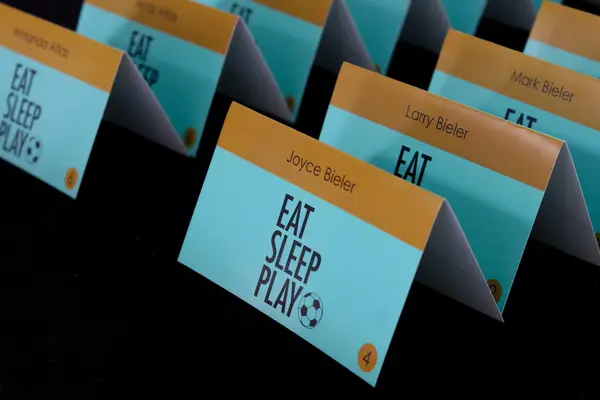 Custom Logo Place Cards