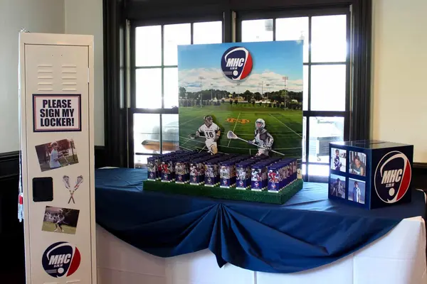 Lacrosse Stadium Seating Card Display