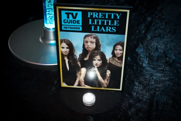 TV Guide Table Sign
