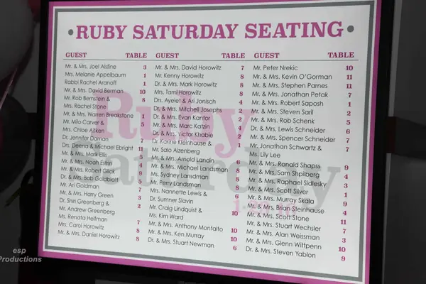 LED Seating Poster