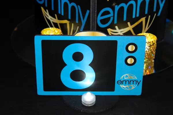 TV Table Number Sign