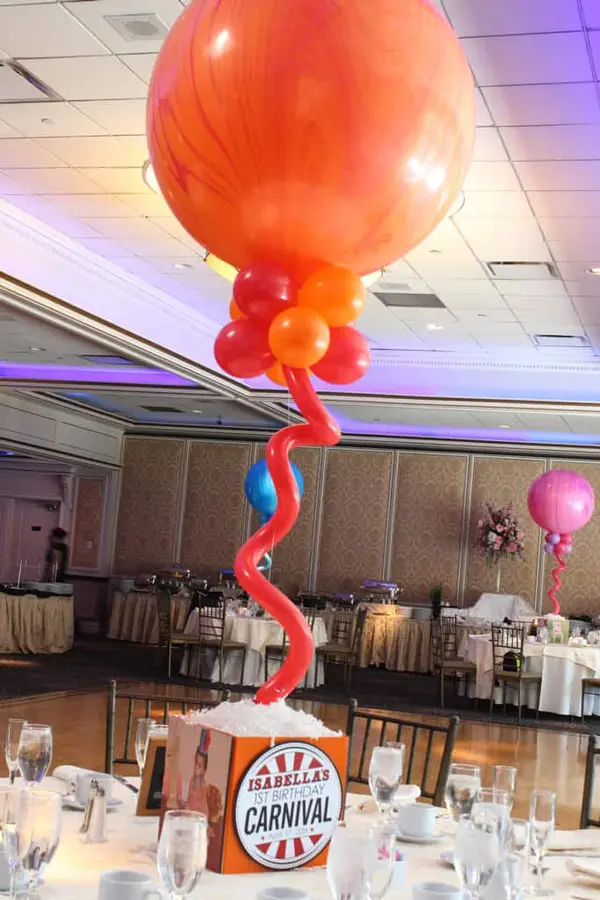 Carnival Themed Photo Cube