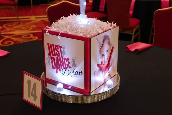 Dance Themed Photo Cube