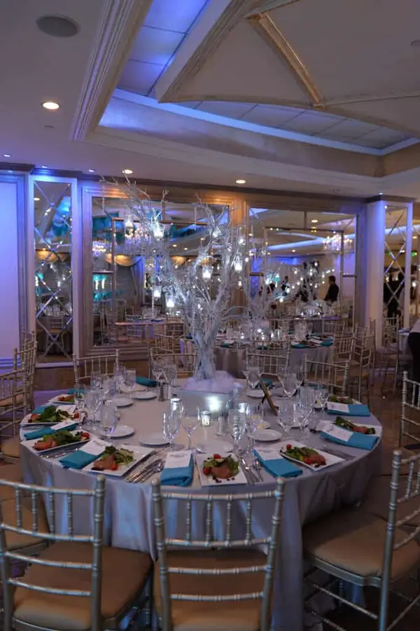 Winter Tree Centerpiece