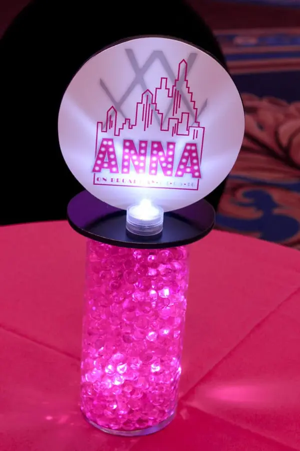 Mini Logo Centerpiece