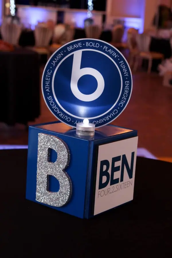 Mini Cube Centerpiece