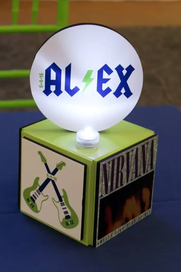 Mini Cube Centerpiece