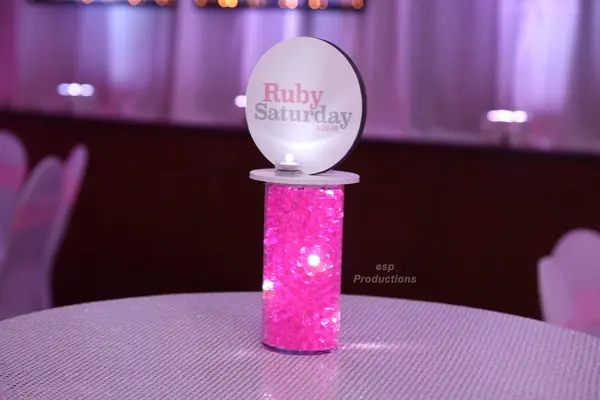 Mini Logo Centerpiece