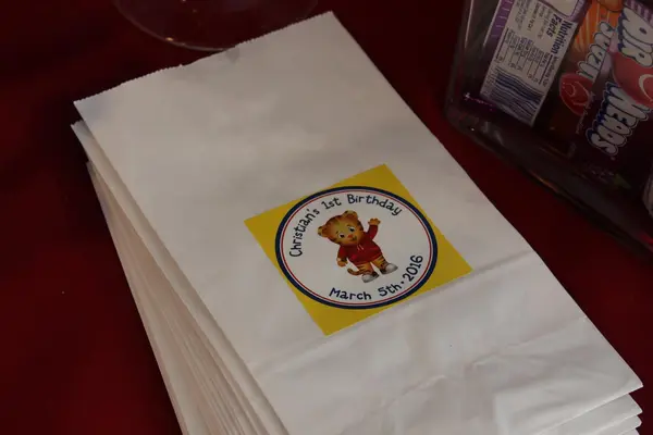 First Birthday Candy Bags