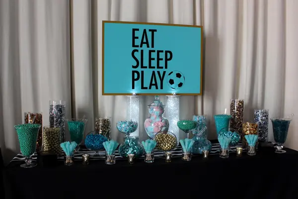 Soccer Themed Candy Bar
