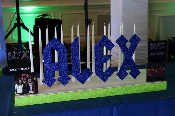 Music Themed Candle Lighting Display