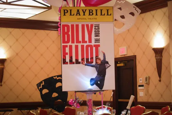 Broadway Themed Centerpiece
