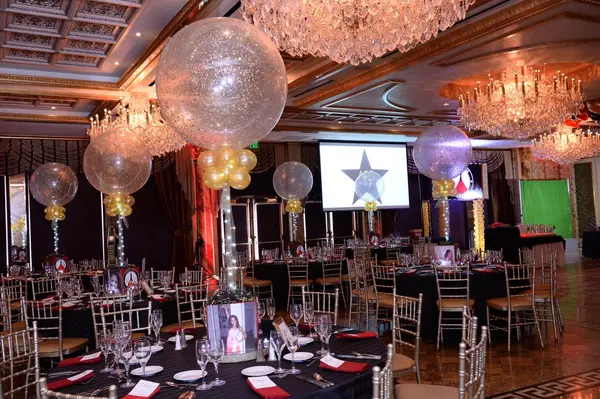 Red Carpet Photo Cube Centerpieces