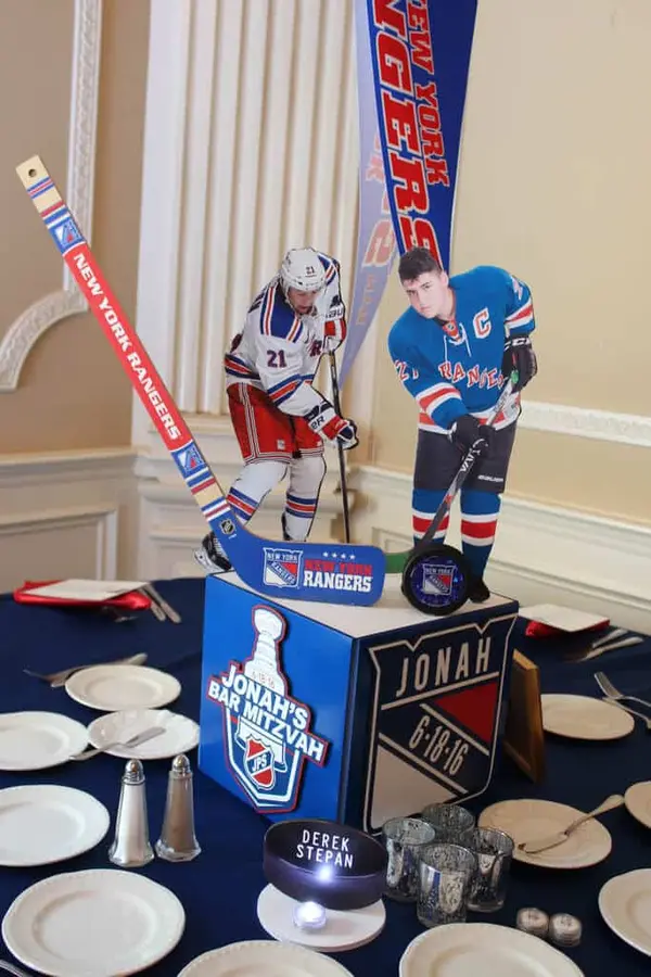 Rangers Themed Centerpiece