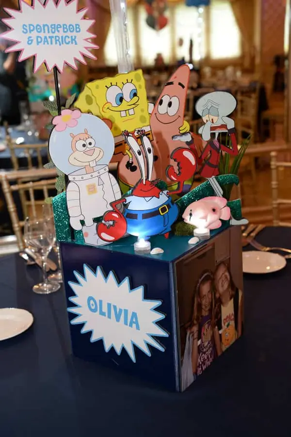 Comic Themed Centerpiece
