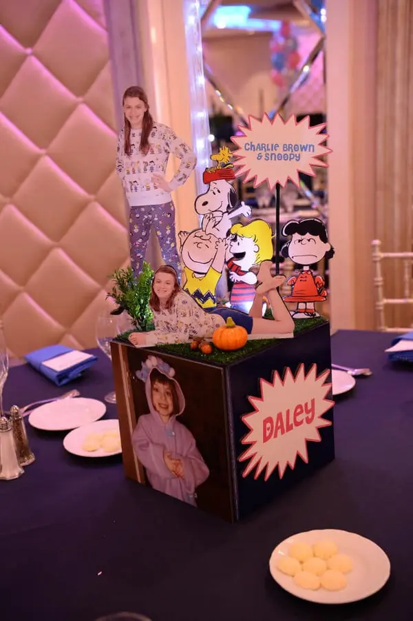 Comic Themed Centerpiece