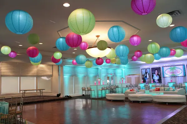 Lanterns on Ceiling
