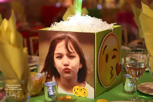 Emoji Themed Photo Cube