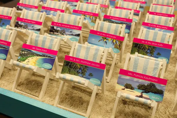 Beach Chair Place Cards