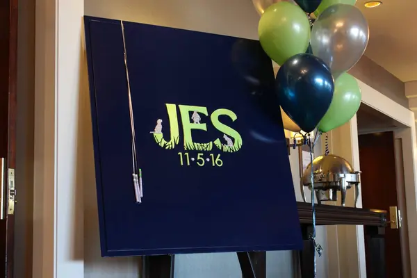 Animal Themed Logo Sign in Board