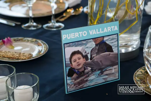 Beach Themed Table Sign