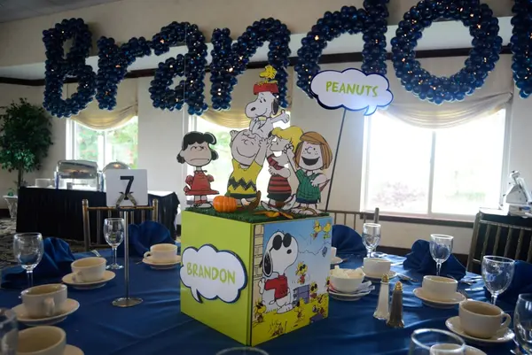 Comic Themed Centerpiece