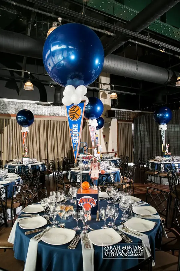 Baseball Themed Centerpiece
