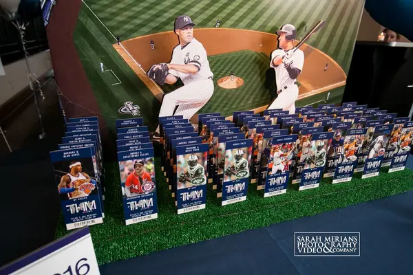 Sports Ticket Place Cards