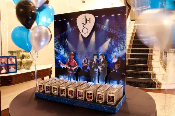 Concert Stage Seating Card Display