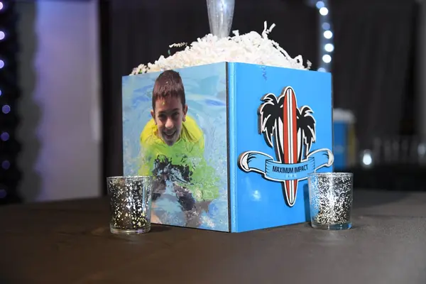 Surf Themed Photo Cube