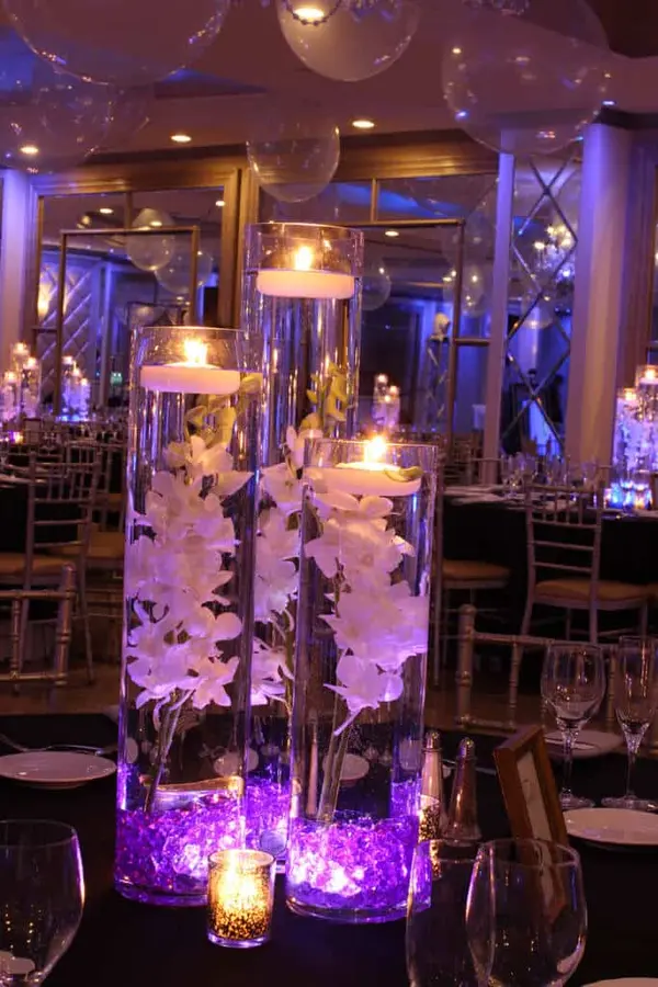 LED Orchid Centerpiece