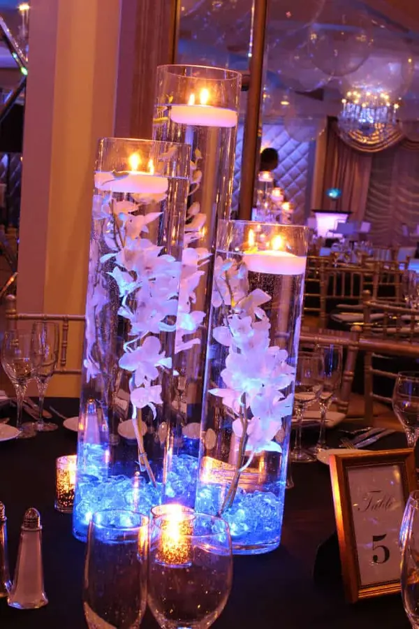 LED Orchid Centerpiece