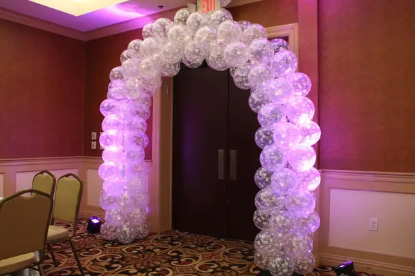 Winter Themed Balloon Arch
