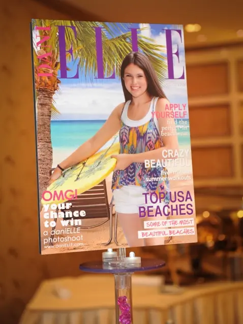 Magazine Cover Centerpiece