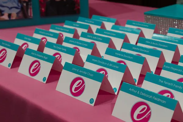 Custom Logo Place Cards