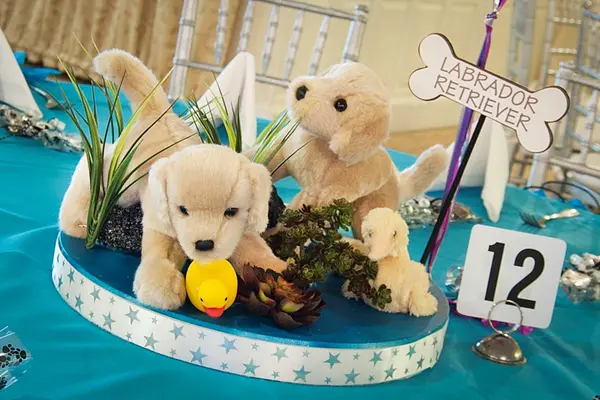 Dog Themed Centerpiece