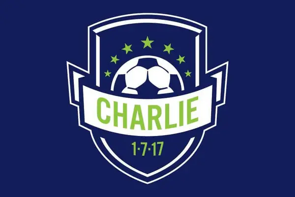 Soccer Themed Bar Mitzvah Logo