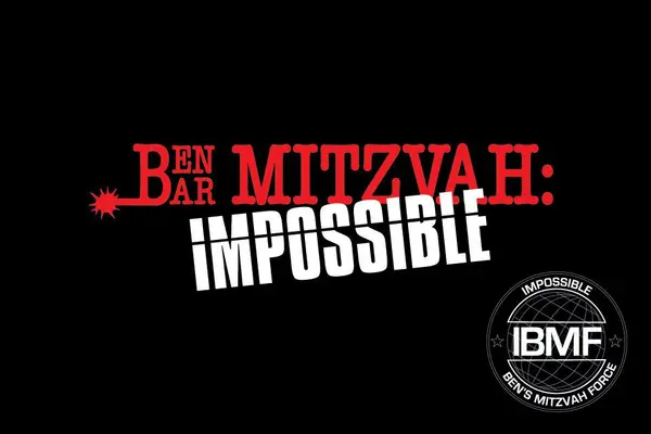 Mission Impossible Themed Bar Mitzvah Logo