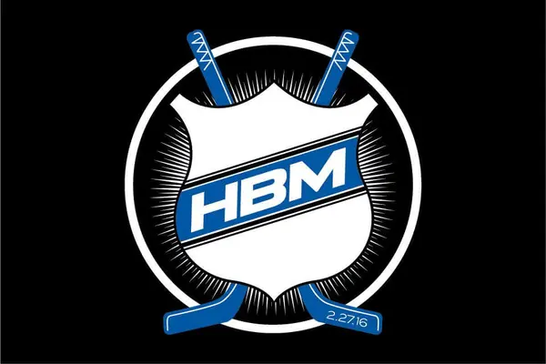 Hockey Themed Bar Mitzvah Logo