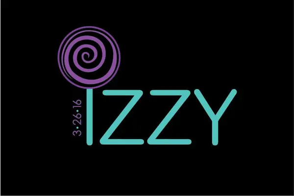 Candy Themed Bat Mitzvah Logo
