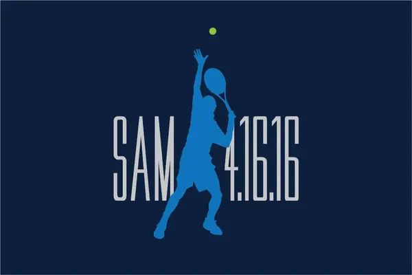 Tennis Themed Logo