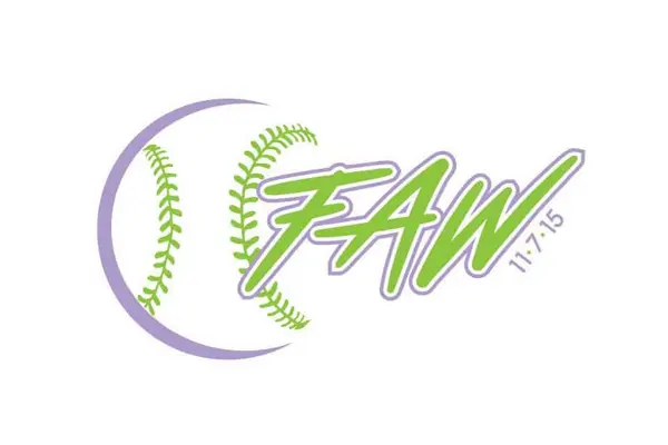 Softball Themed Logo
