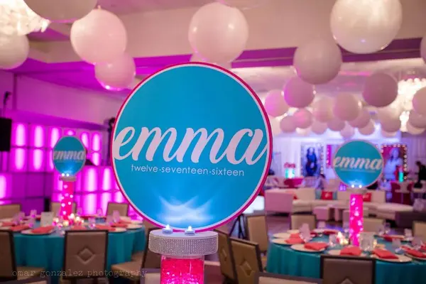 LED Logo Centerpiece