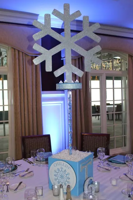 Winter Themed Centerpiece