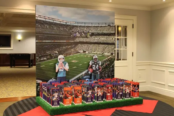 Jets Stadium Seating Card Display