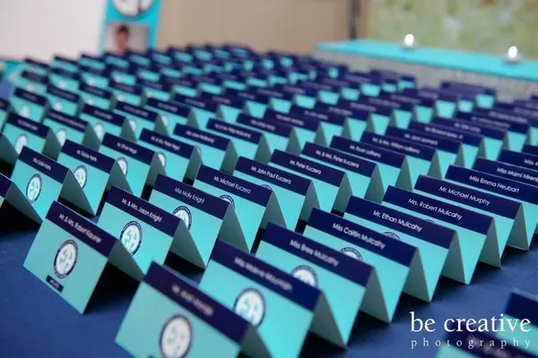 Custom Logo Place Cards
